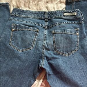 Express jeans. Mid rise. 4r